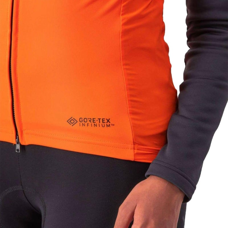 Castelli Perfetto Ros Vest - Women's Red Orange, S - Image 5